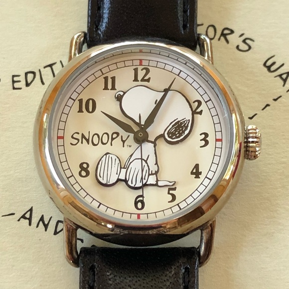 Snoopy limited edition collector’s Fossil watch
